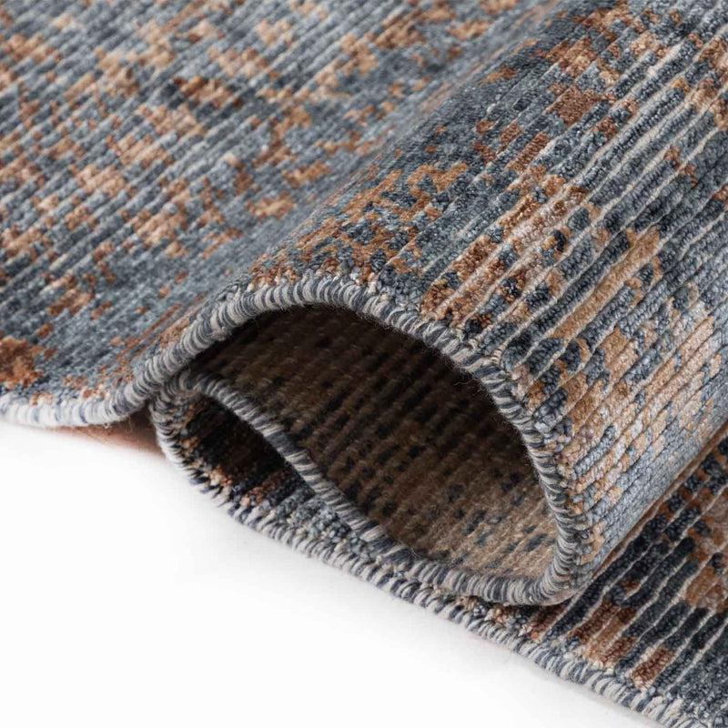 Terra Hand Knotted Viscose And Jute Rug
