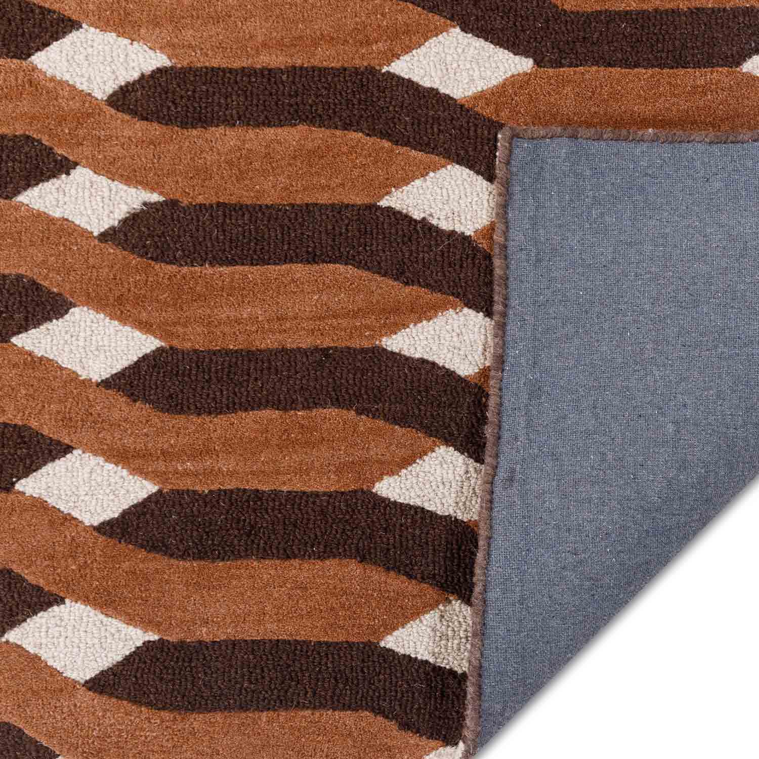 Seagrass Handloom Woollen And Viscose Rug