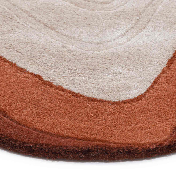 Opera Hand Tufted Woollen And Viscose Rug