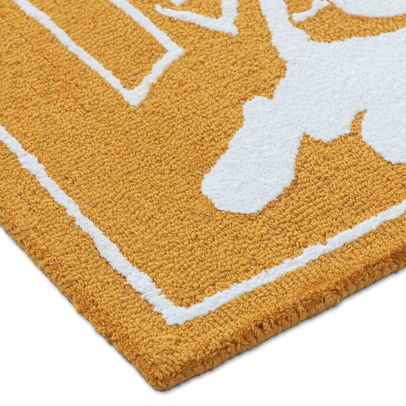 Lion King Hand Tufted Recycled Polyester And Woollen Rug