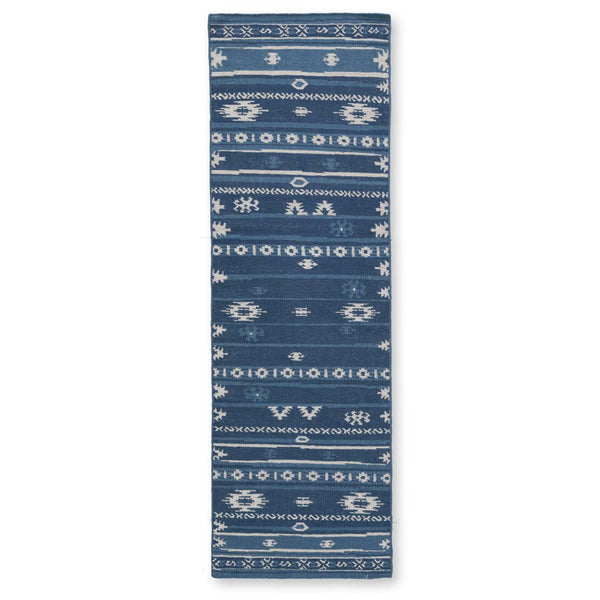 Henna Hand Woven Woollen Kilim Runner