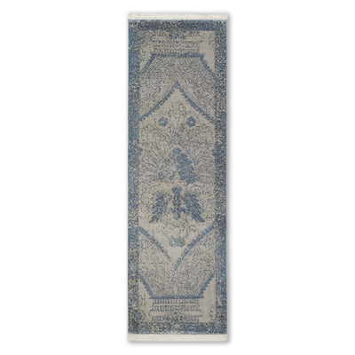 Qila Regalia Hand Knotted Woollen And Silk Runner By Raghavendra Rathore