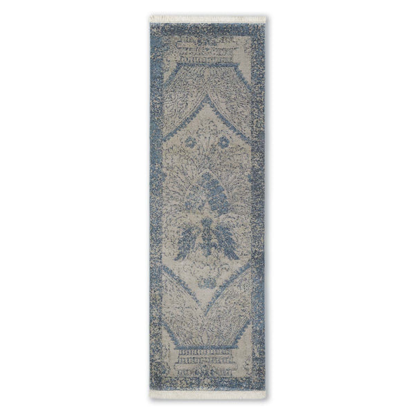 Qila Regalia Hand Knotted Woollen And Silk Runner By Raghavendra Rathore