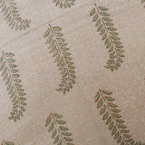 Ajrakh Silk block printed Cushion Cover
