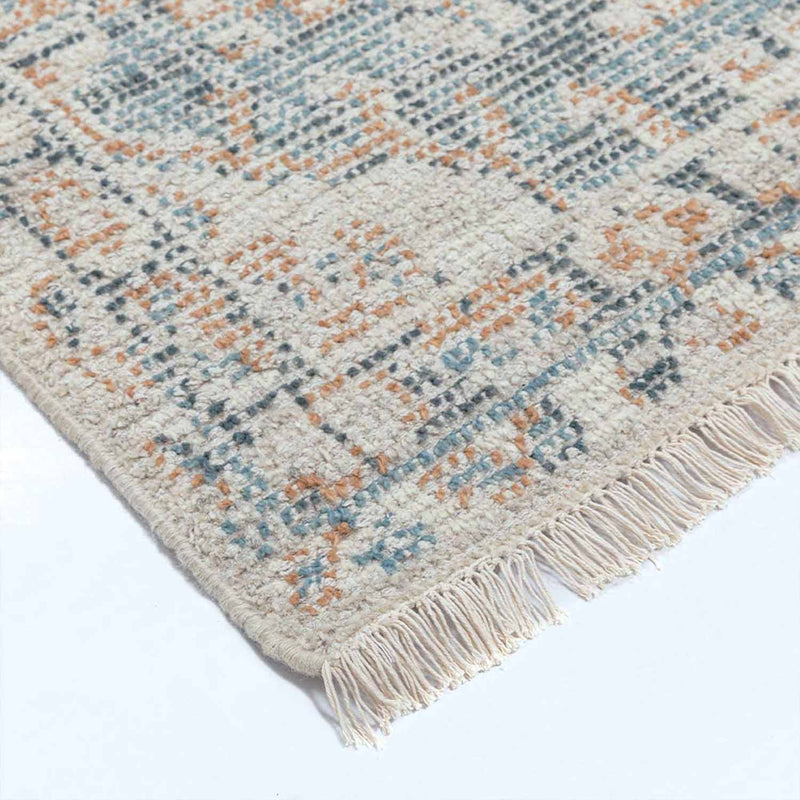 Zahra  Hand Knotted Woollen And Cotton Rug