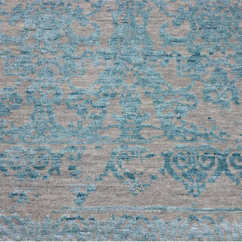 Risa Hand Knotted Woollen And Viscose Rug