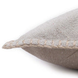 Strypes Woven Cotton Chambray Cushion Cover