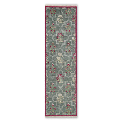 Surmaya Hand Knotted Woollen Runner