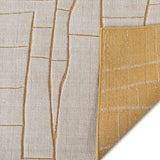 Cretto Double Back Handloom Woollen And Viscose  Rug By Mariella Ienna