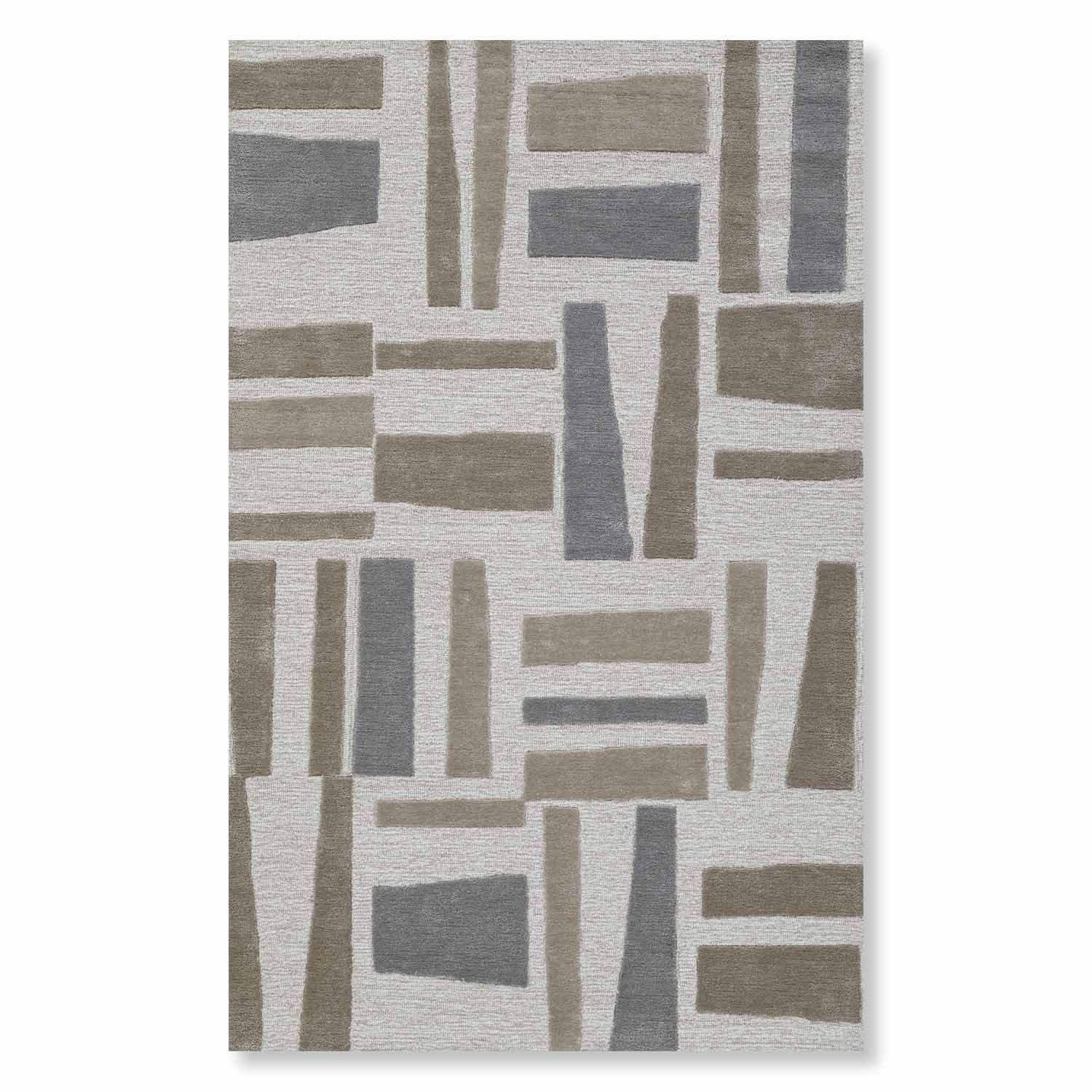 Makalani Hand Tufted Woollen And Viscose Rug