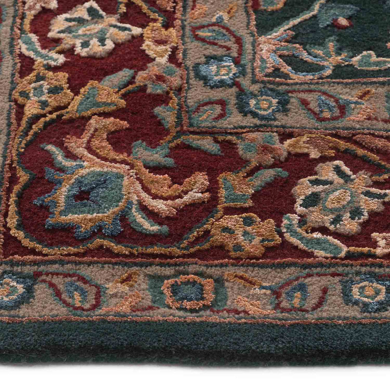 Mahim Hand Tufted Woollen And Viscose Rug