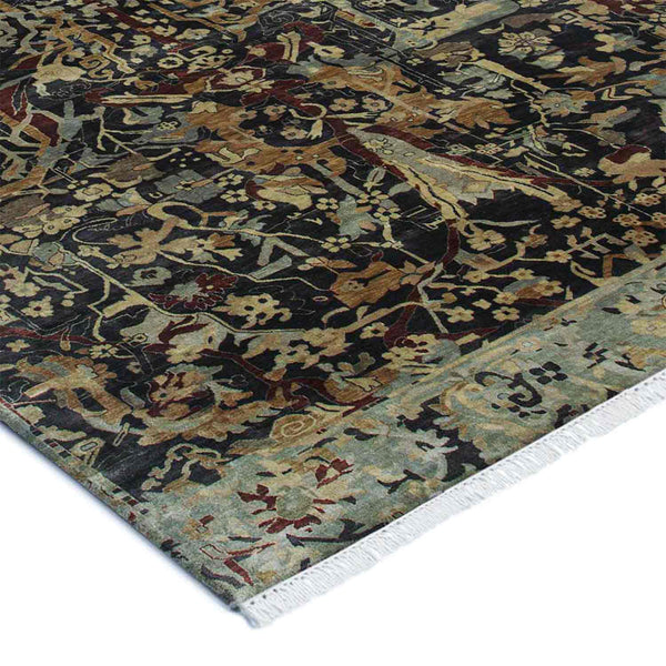 Nightwalk Hand Knotted Woollen Rug