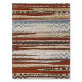 Rustezee Hand knotted Woollen  And Silk Rug