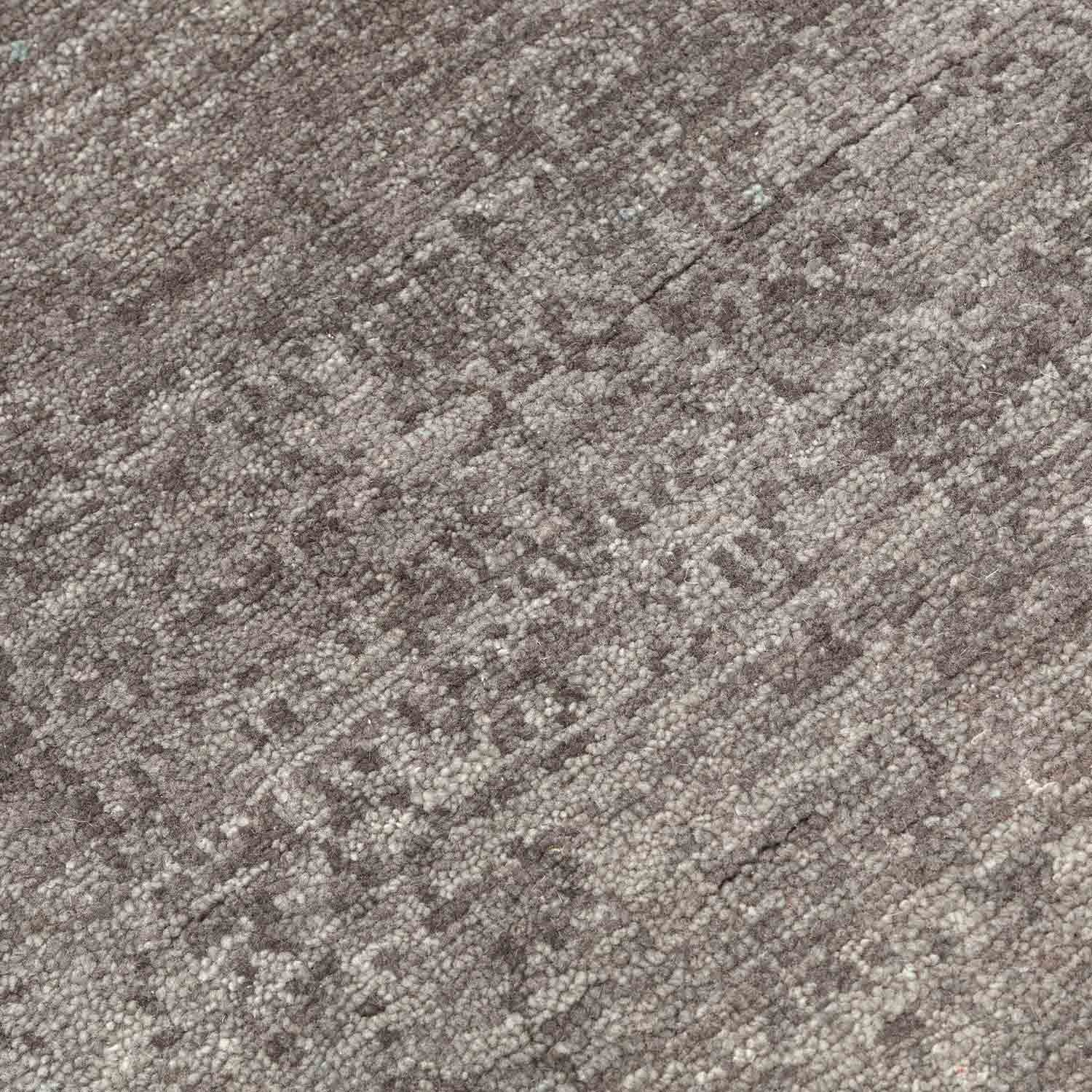 Ashen Hand Knotted Woollen And Silk Rug