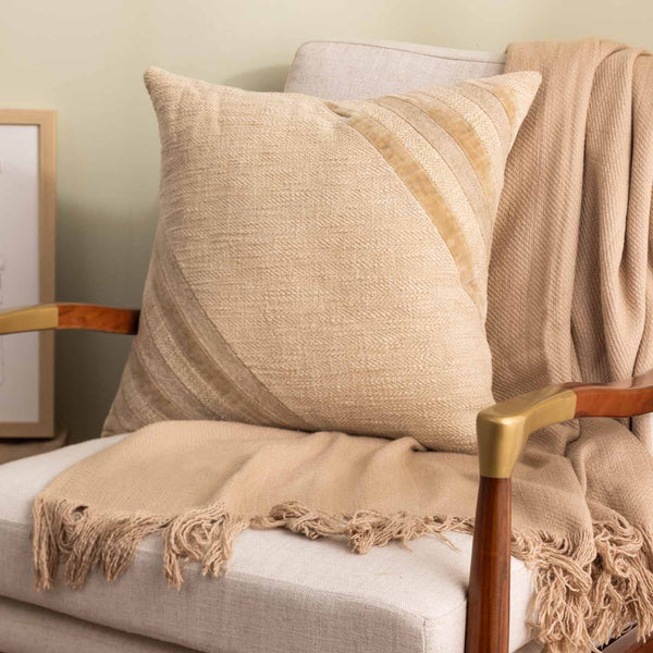 Kavira Cotton Textured Cushion Cover
