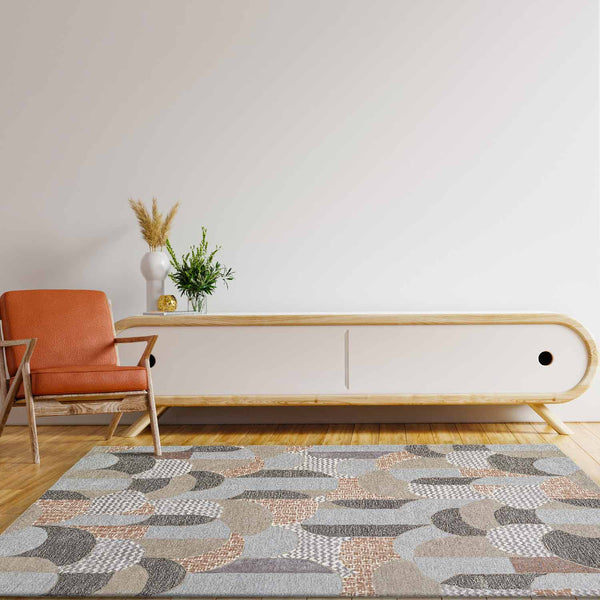 Yahya Hand Tufted Woollen And Viscose Rug