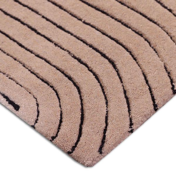 Dendera Hand Tufted Woollen And Viscose Rug