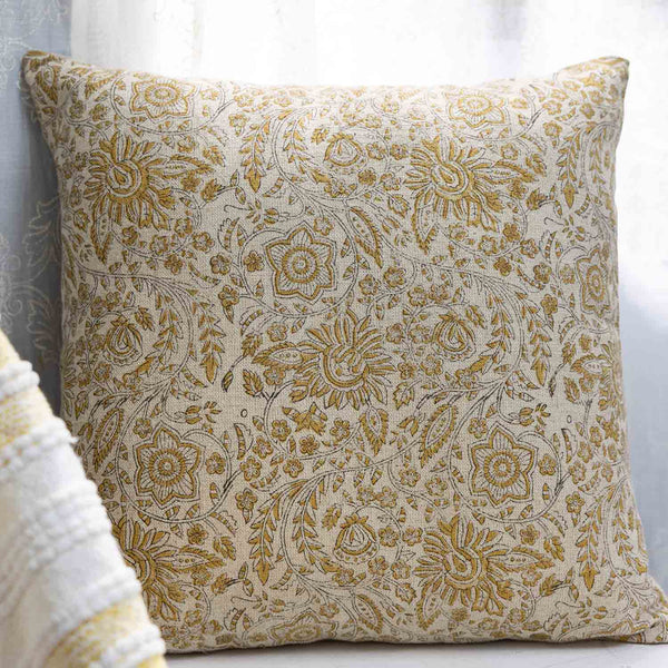 Maya Linen Digital Printed Cushion Cover