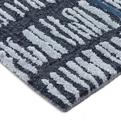 Moswen Hand Tufted Woollen And Viscose Rug