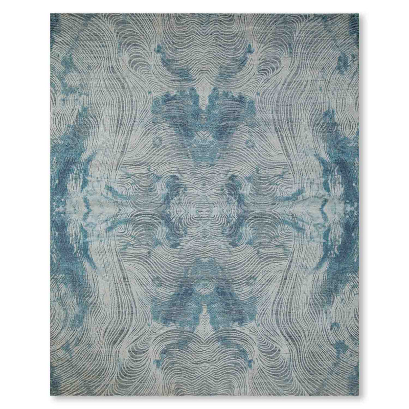 Bertha Hand Knotted Woollen And Silk Rug