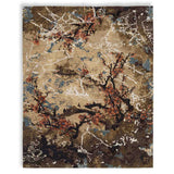 Primavera Hand Knotted Woollen And Silk Rug