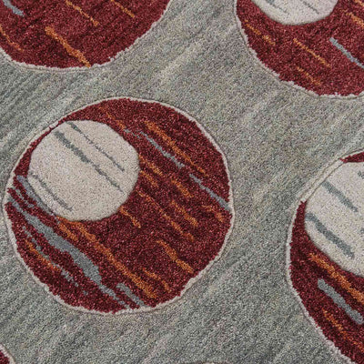 Crescent- Gaze Hand Tufted Woolen Rug By Eeshaan Kashyap