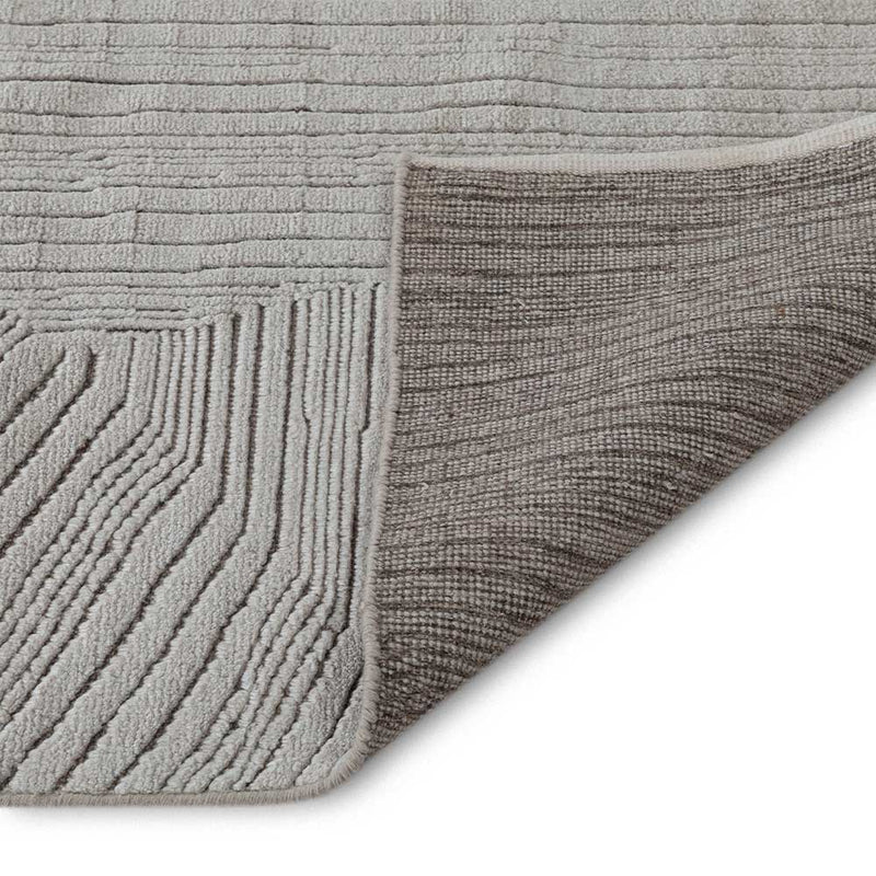 Sand Hand Knotted Woollen Rug