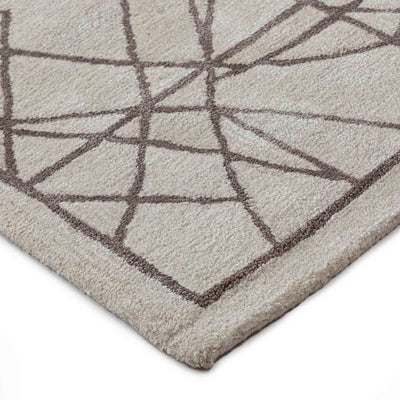 Vicoli Handtufted Woollen And Viscose Rug By Mariella Ienna