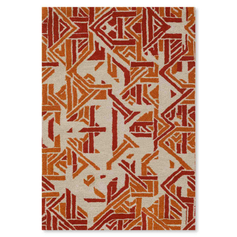 Beza Hand Tufted Woollen And Cotton Rug