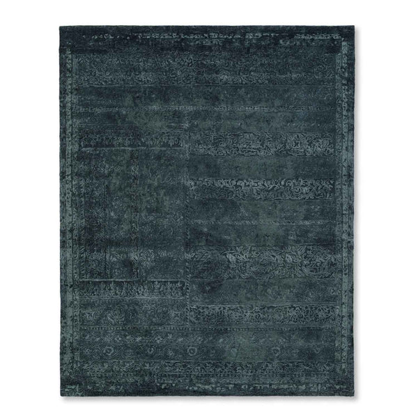 Nilofur Hand Tufted Woollen And Viscose Rug By Tarun Tahiliani