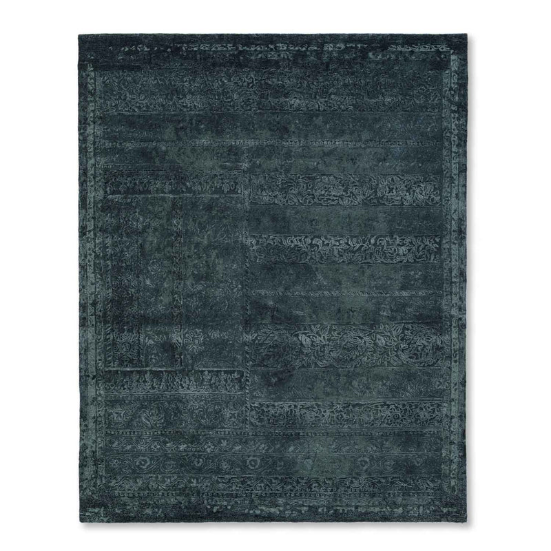 Nilofur Hand Tufted Woollen And Viscose Rug By Tarun Tahiliani