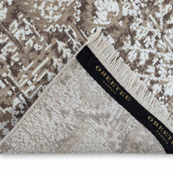 Selcan Hand Knotted Woollen And Viscose Rug