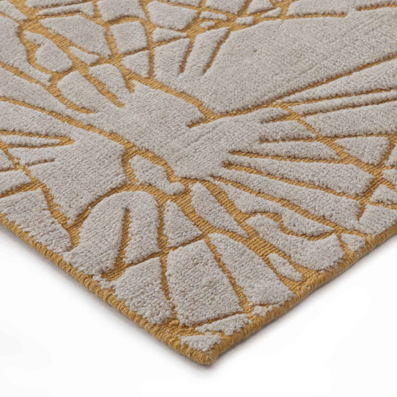 Papari Double Back Handloom Woollen And Viscose Rug By Mariella Ienna