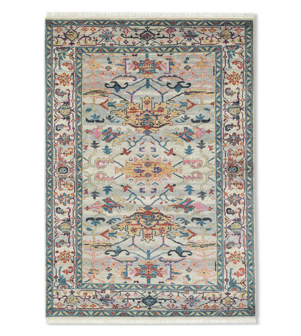Maheep Hand Knotted Woollen Rug