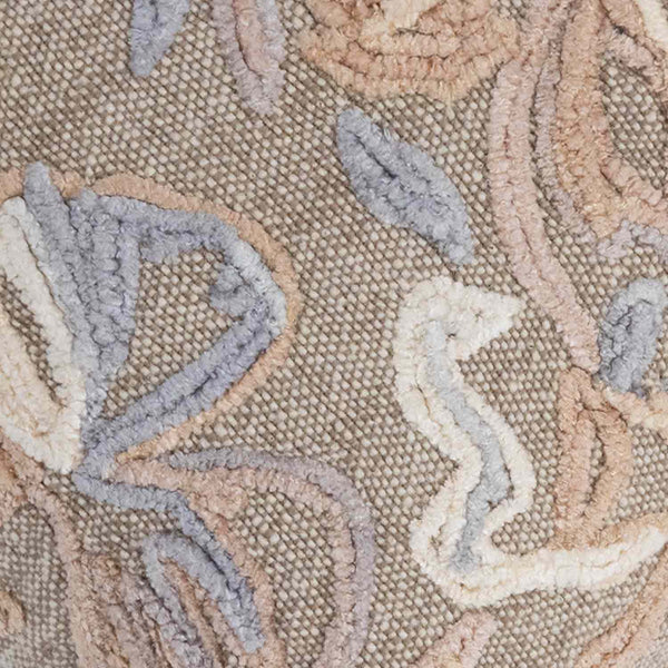 Cinnabon Cotton Embroidered Lumbar Cushion Cover