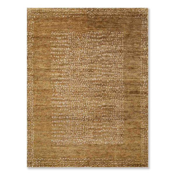 Suryawansh Hand Knotted Jute and Cotton Rug