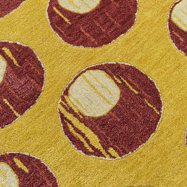 Crescent-Solar Hand Tufted Woolen Rug By Eeshaan Kashyap