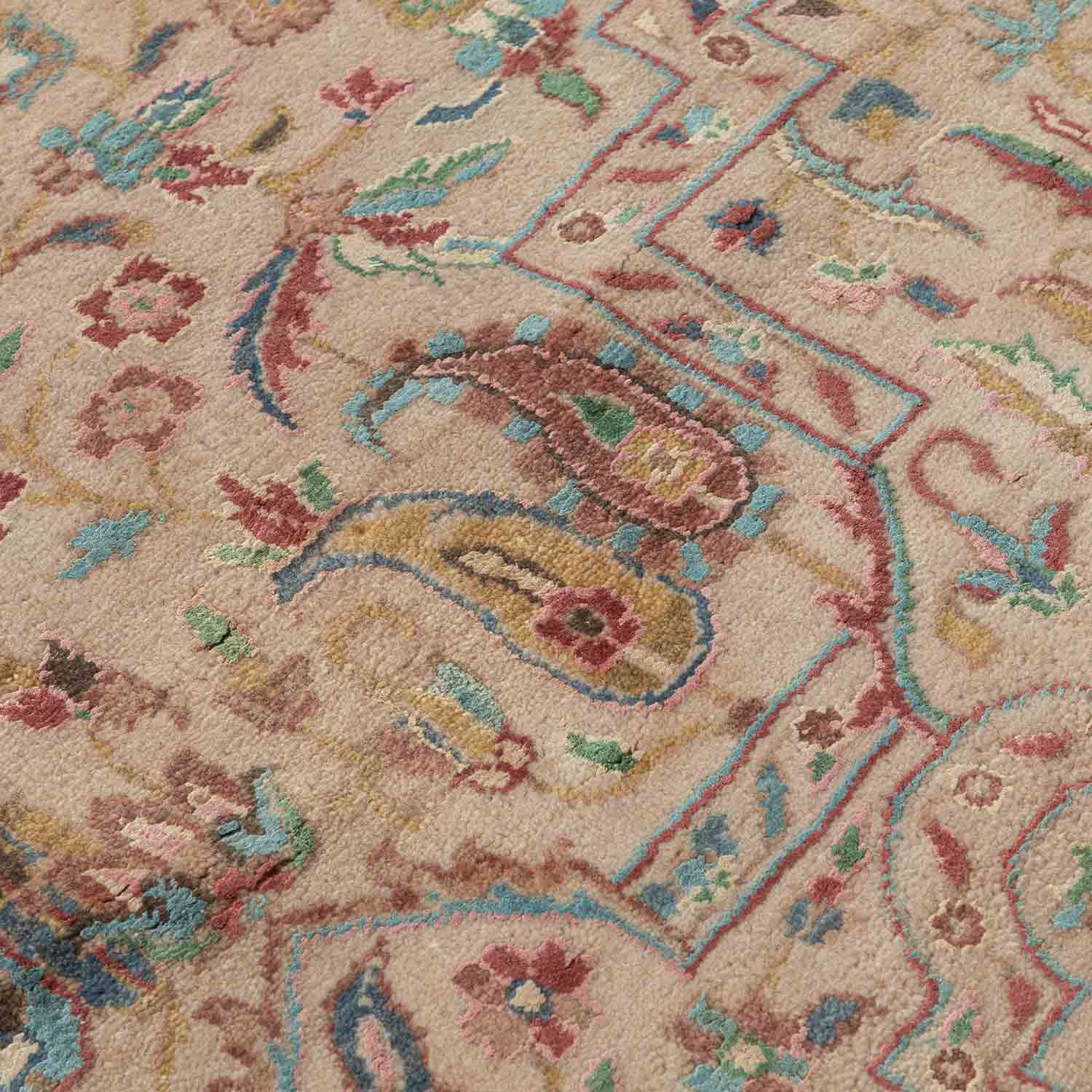 Yaman Hand Knotted Woollen And Silk Rug