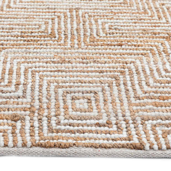 Sufi Woollen And Jute Dhurrie