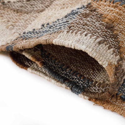 Triangular Jute Flat Weave Dhurrie