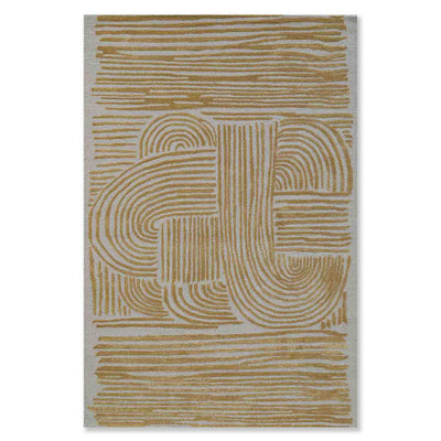 Eshaq Hand Tufted Woollen And Viscose Rug