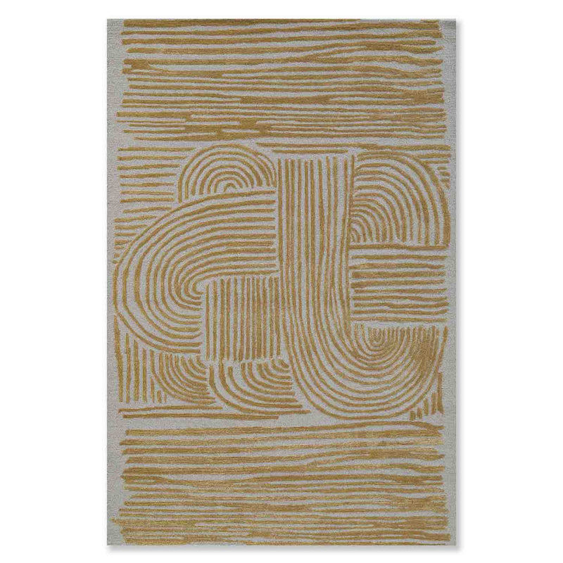 Eshaq Hand Tufted Woollen And Viscose Rug