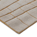 Cretto Double Back Handloom Woollen And Viscose  Rug By Mariella Ienna