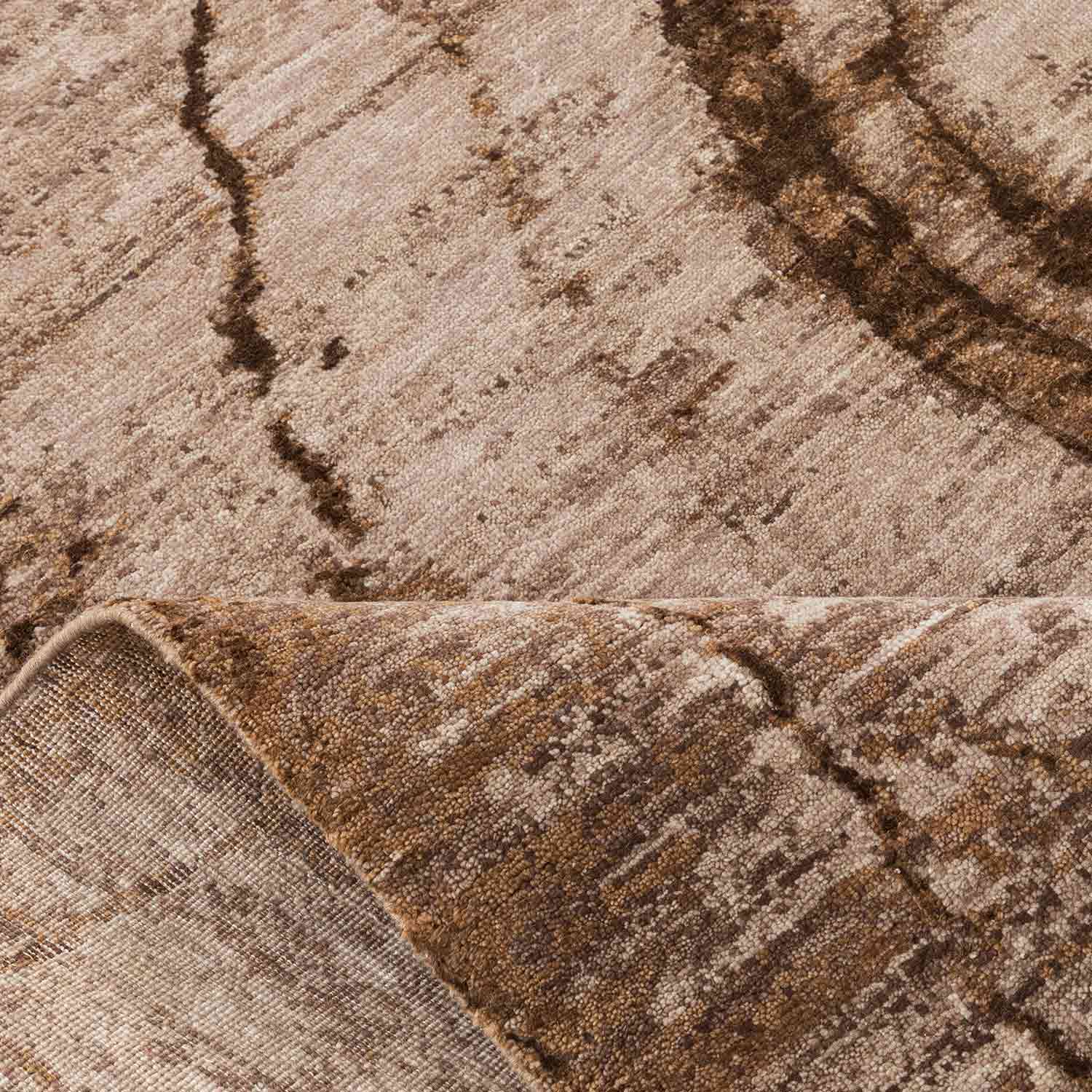 Nava Hand Knotted Woollen And Silk Rug