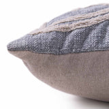 Eliza Chikan Embroidered Cotton Lumbar Cushion Cover