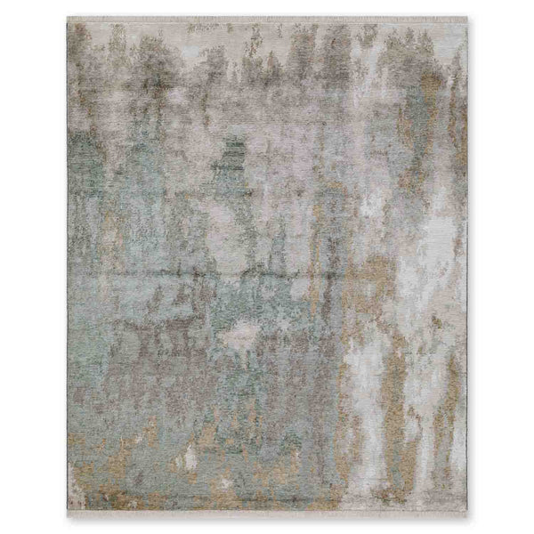 Gush Hand Knotted Viscose And Jute Rug