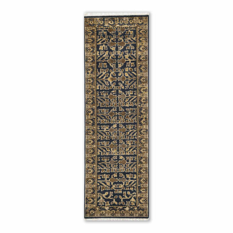 Khotan Hand Knotted Woollen Runner