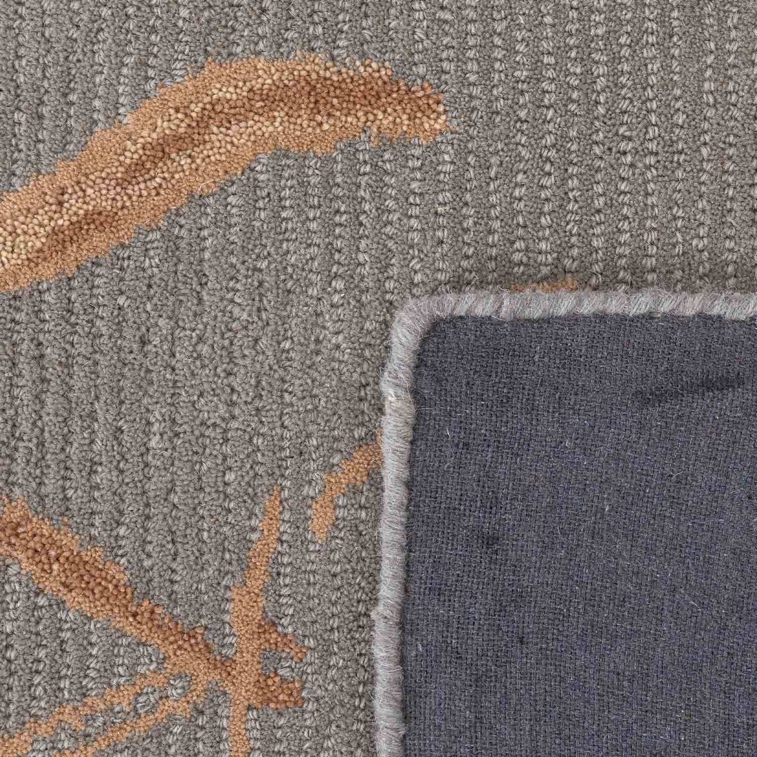 Golden Wave Hand Tufted Woollen And Viscose Rug