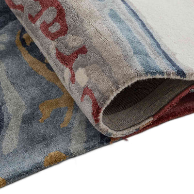 Tessera Hand Tufted Woollen And Viscose Rug