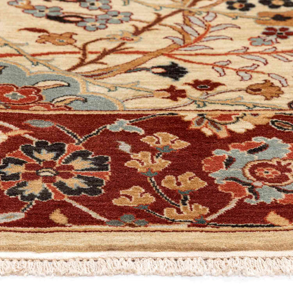 Sicklee Leaf Hand Knotted Woollen Rug